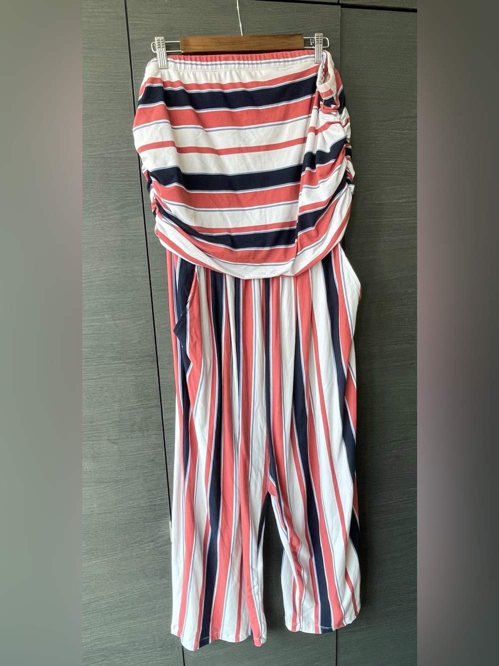 Strapless jumpsuit